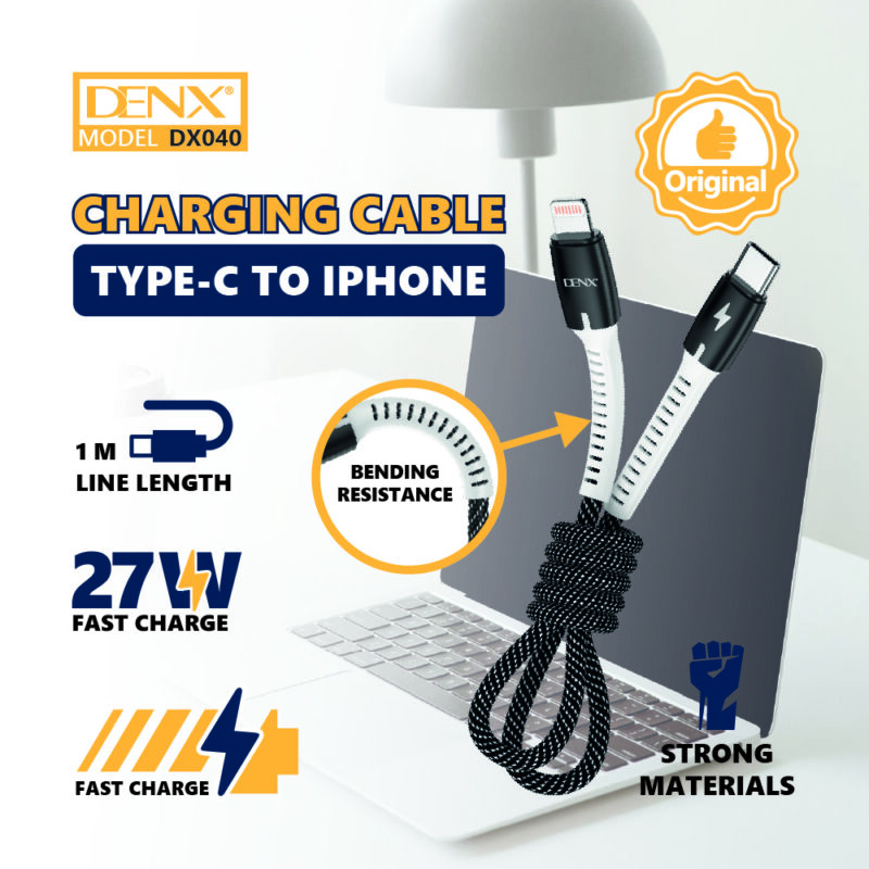 DX040-2M - Type-C to Iphone