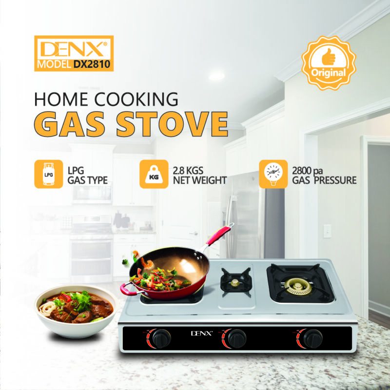 DX2810 - Home cooking gas stove