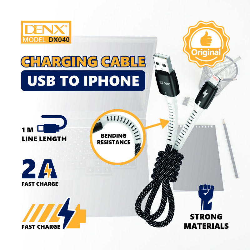 DX040-2M - USB to Iphone
