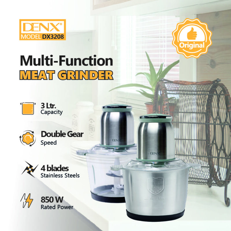 DX3208 - Multi Function Meat Grinder