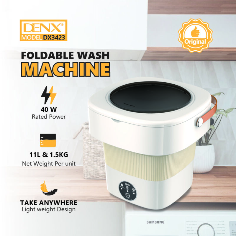 DX3423 - foldable wash machine