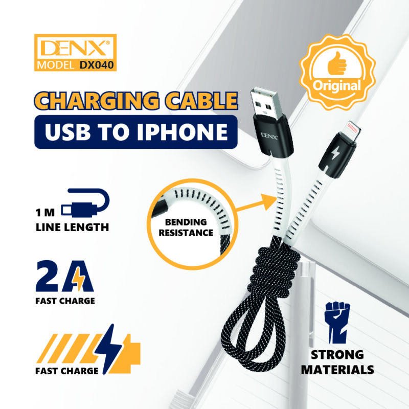 DX040-2M - USB to Iphone