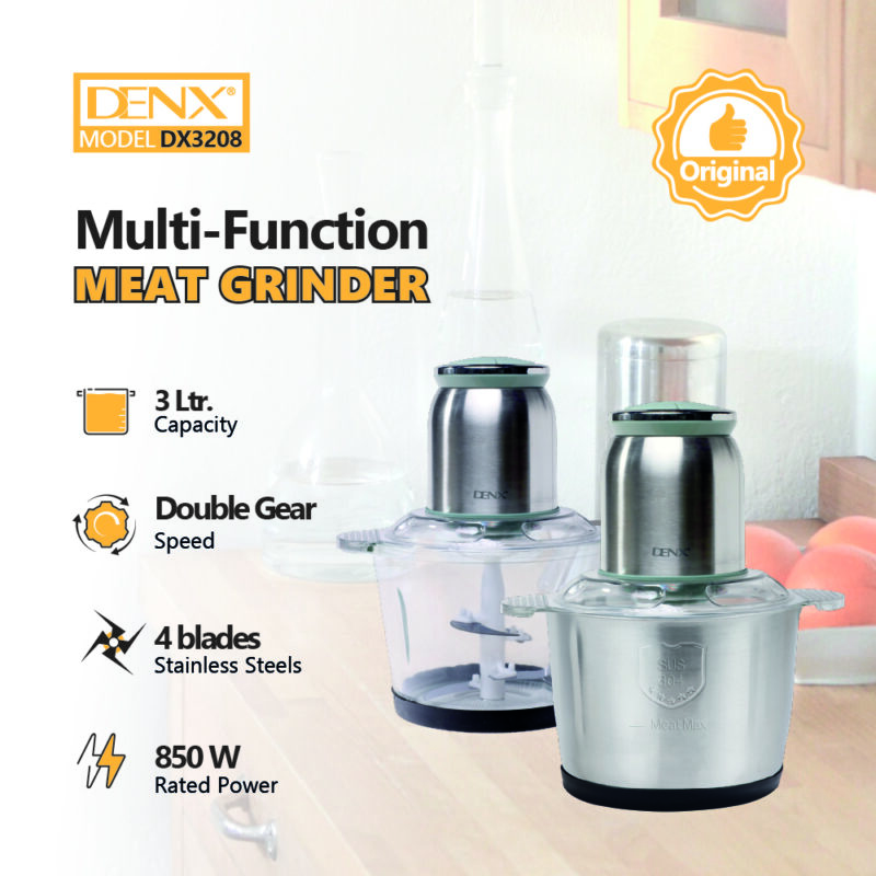 DX3208 - Multi Function Meat Grinder
