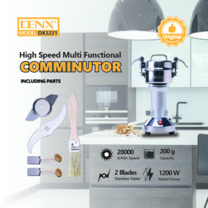 3DX3221-2D DX3221 - High Speed Multi Functional Comminutor