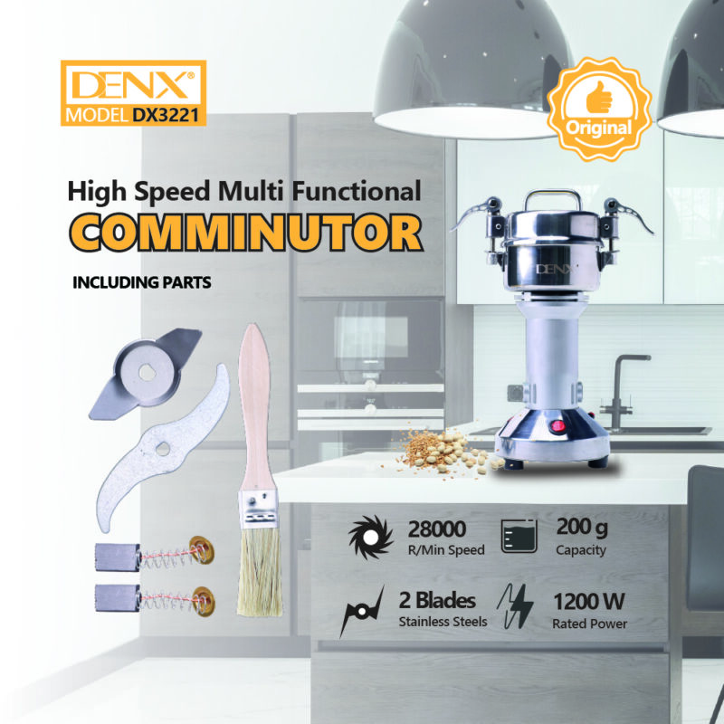 3DX3221-2D DX3221 - High Speed Multi Functional Comminutor