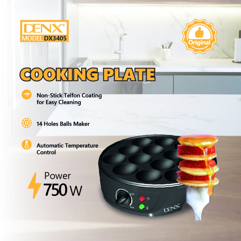 DX3405 - Cooking plate