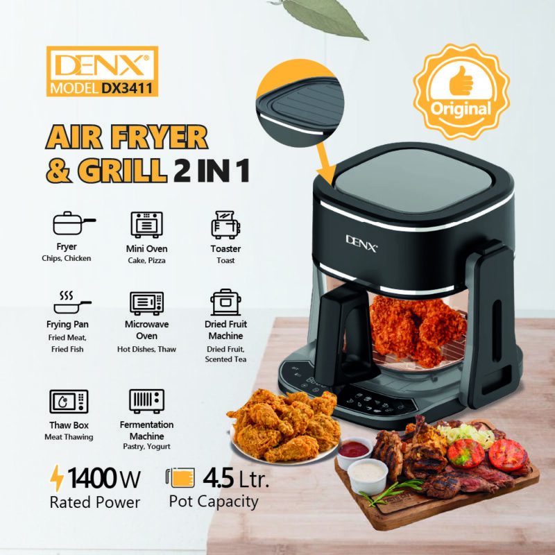 DX3411- Air Fryer