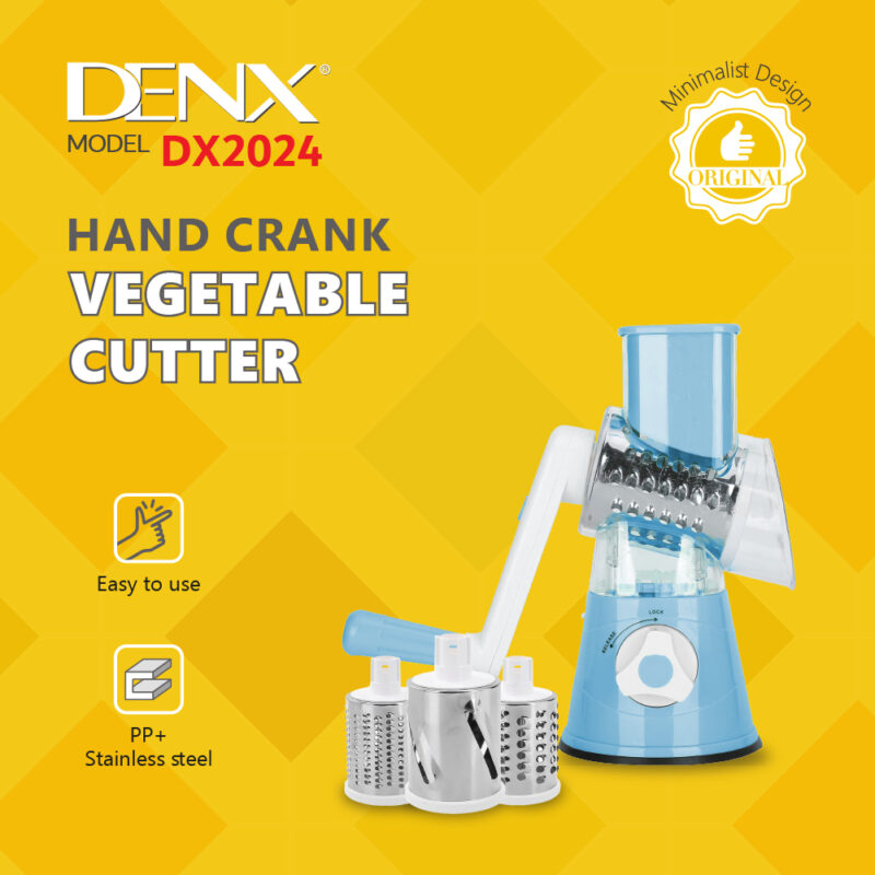 DX2024 - Hand-crank vegetable cutter
