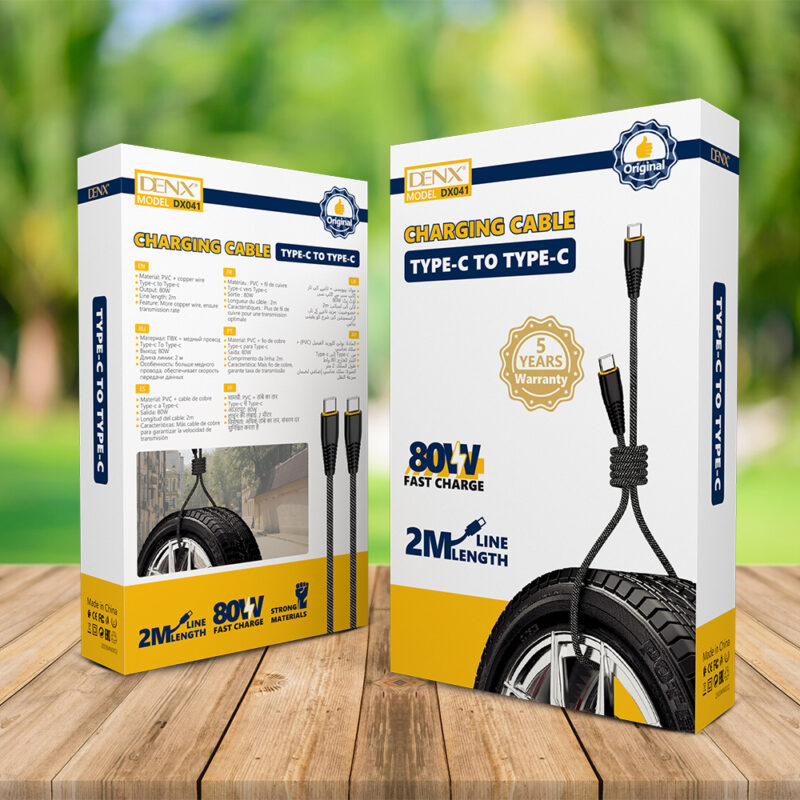 DX041-2M - Type-C to Type-C