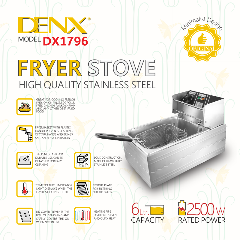 DX1796 - FRYER STOVE