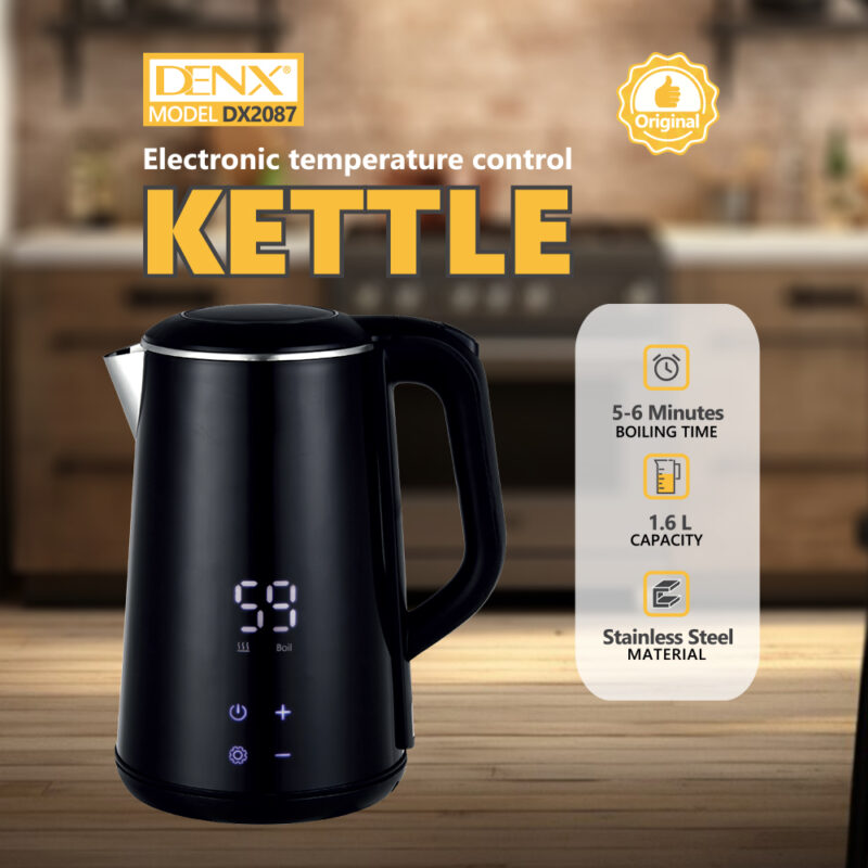 DX2087 - Electronic temperature control kettle