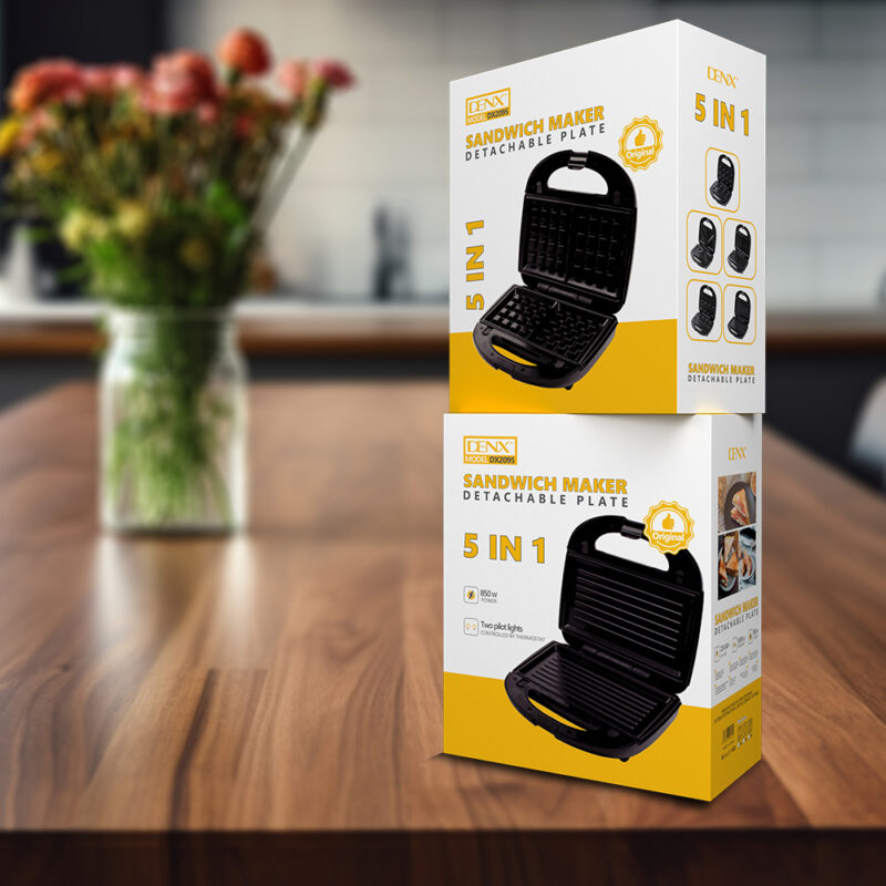 DX2095 - 5 in1 sandwich maker