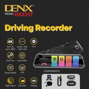 DX2257 - 4K Dash cam