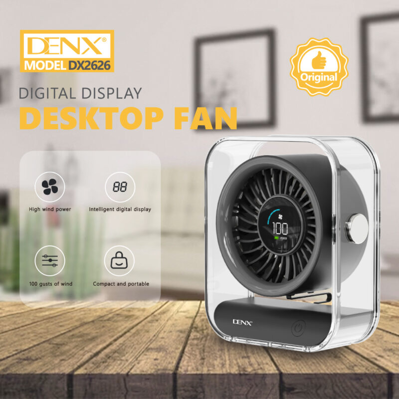 DX2626 - Digital display desktop fan