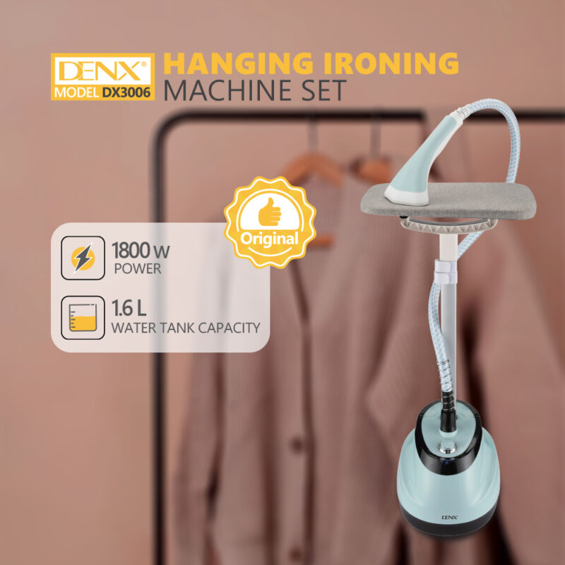 DX3006 1 DX3006 - Hanging ironing machine set