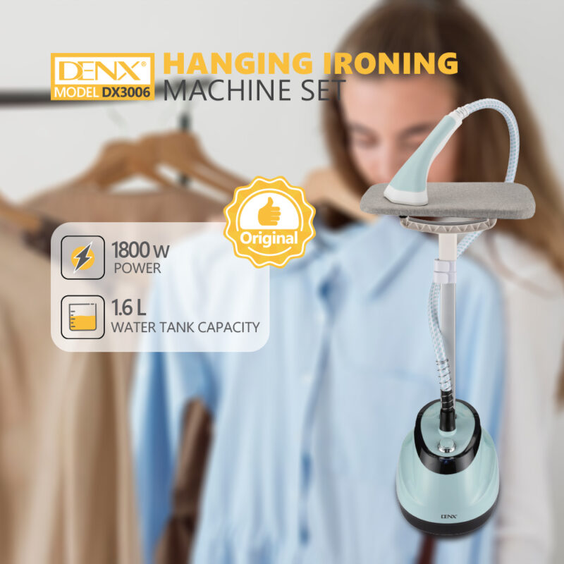 DX3006 2 DX3006 - Hanging ironing machine set