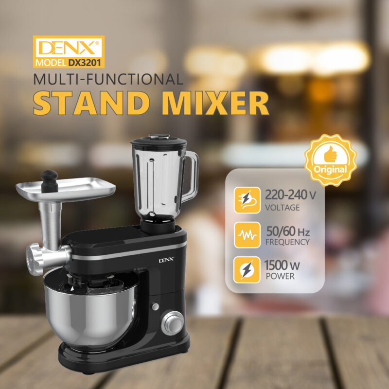 DX3201 3 DX3201 - Multi-Functional Stand Mixer