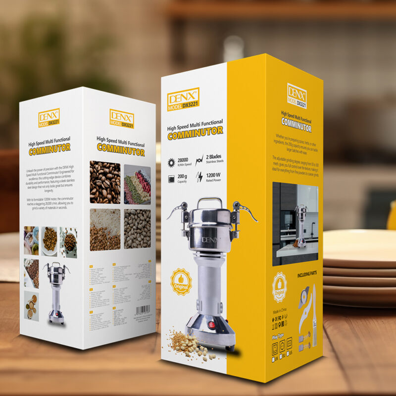 DX3221 B DX3221 - High Speed Multi Functional Comminutor