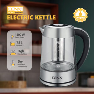 DX3408 - High borosilicate glass electric kettle