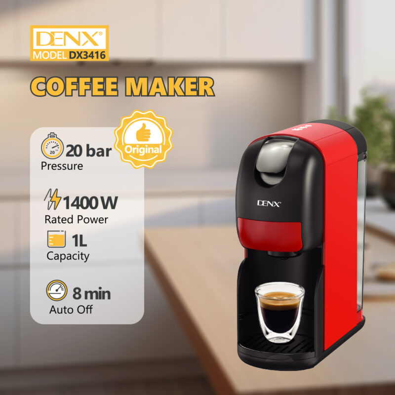 DX3416 - 3 in1 Capsule Machine / 3 in 1 coffee maker