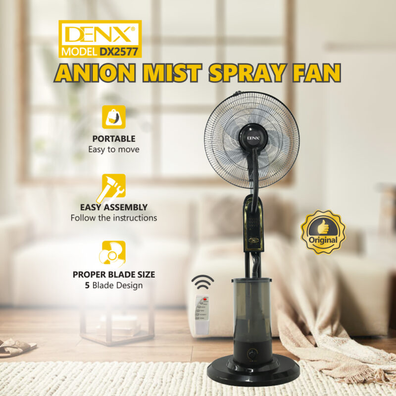DX2577 - ANION MIST SPRAY FAN
